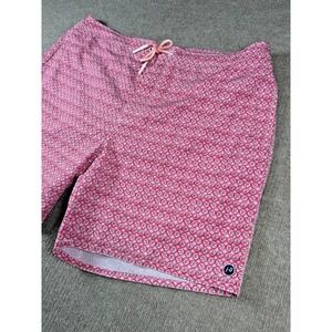 Johnnie-O Sun Kissed Kitts‎ Medallion Surf Shorts Boardshorts Swim Trunks XXL